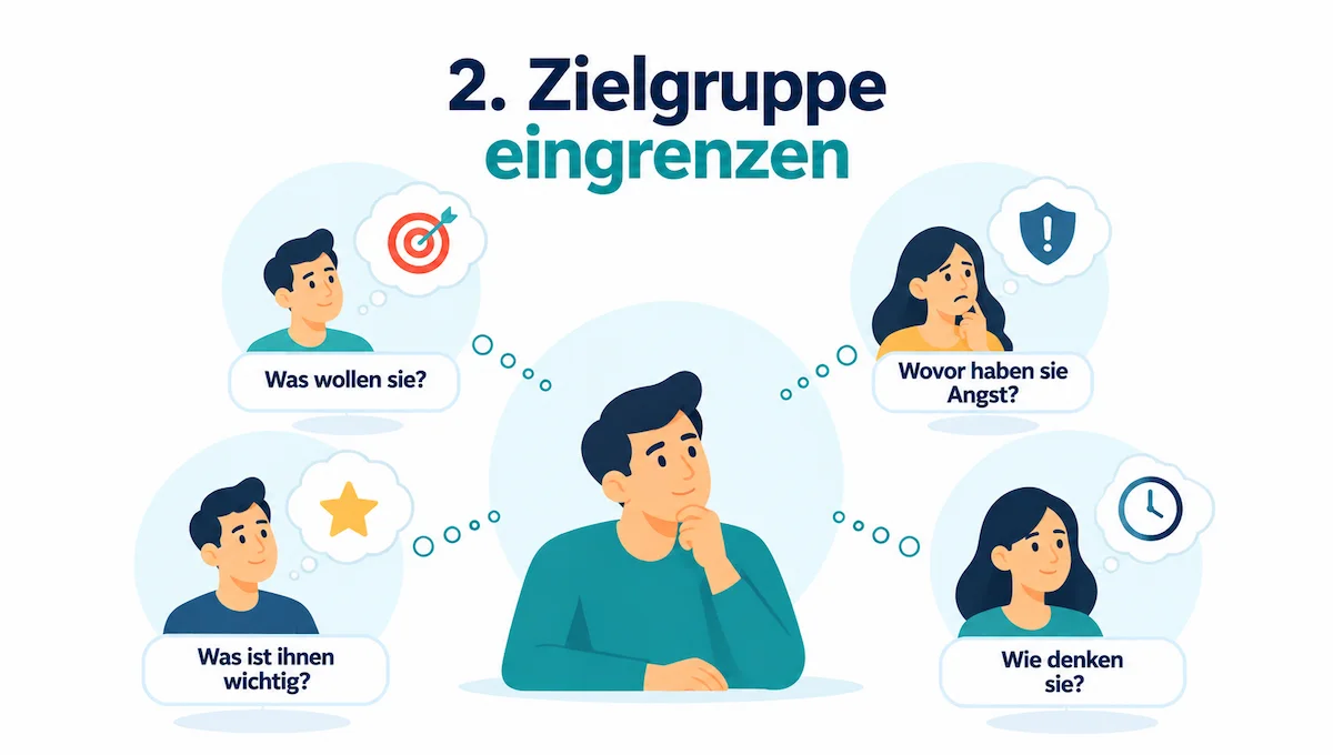 2. Zielgruppe eingrenzen