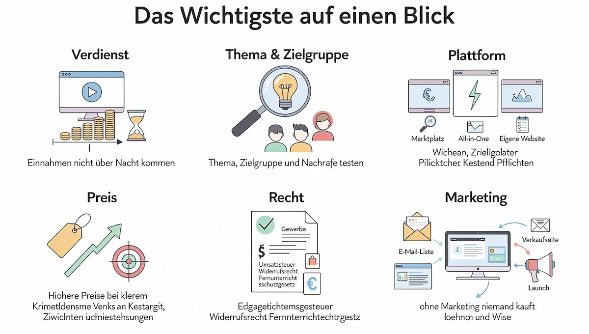 Das Wichtigste auf einen Blick