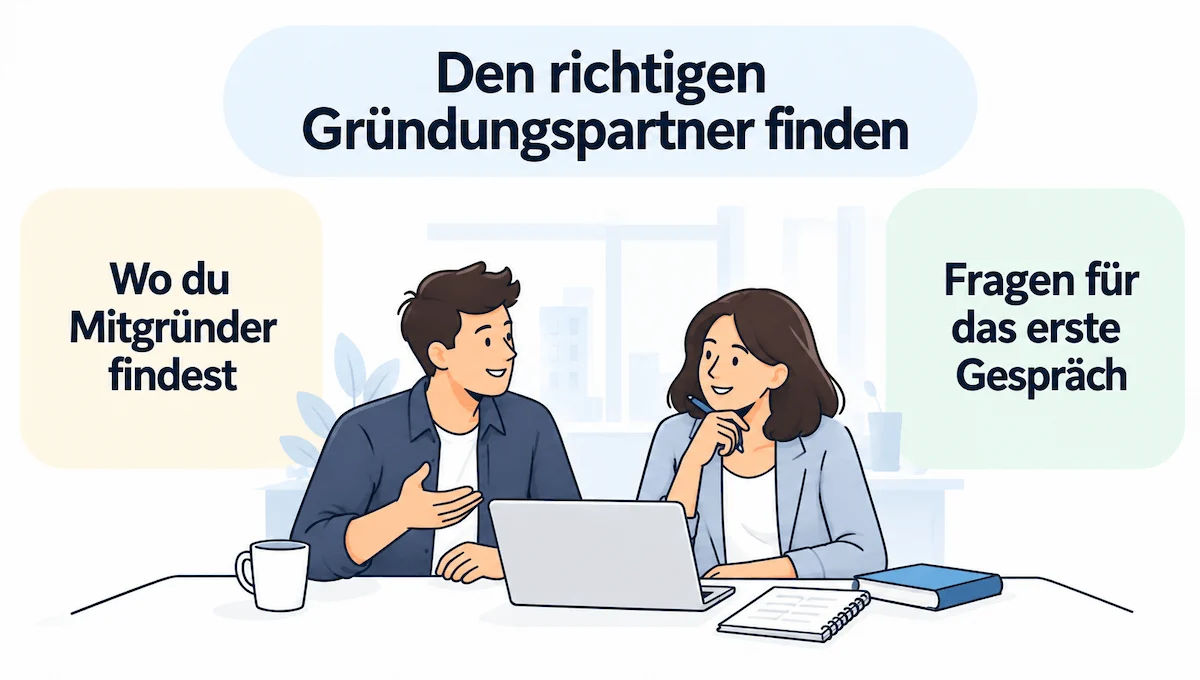 Den richtigen Gründungspartner finden