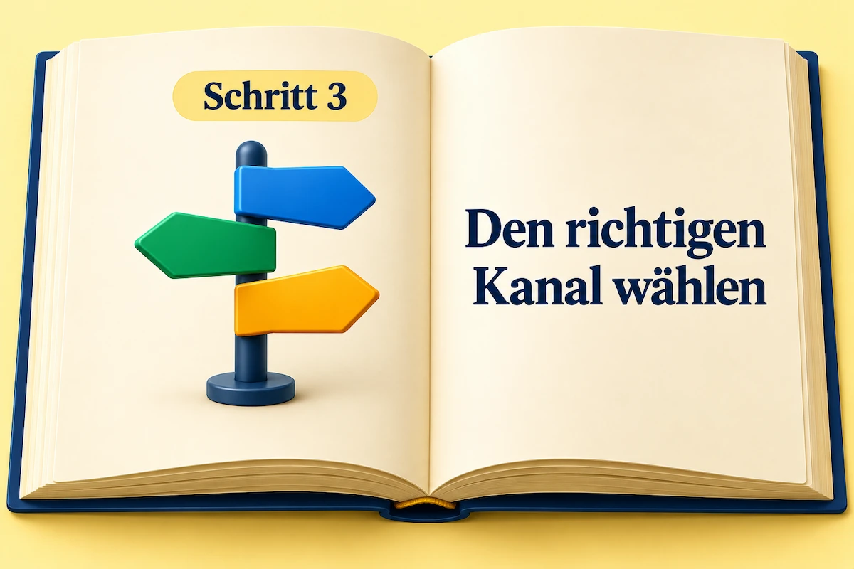 Den richtigen Kanal wählen