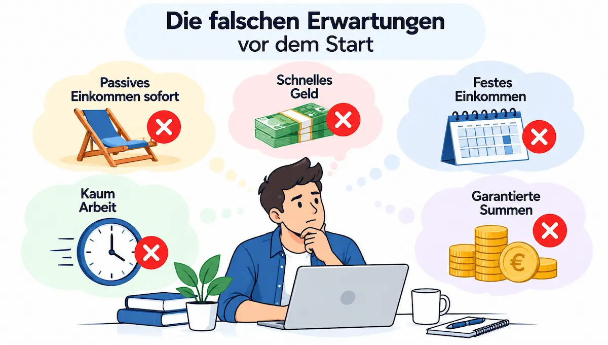 Die falschen Erwartungen vor dem Start
