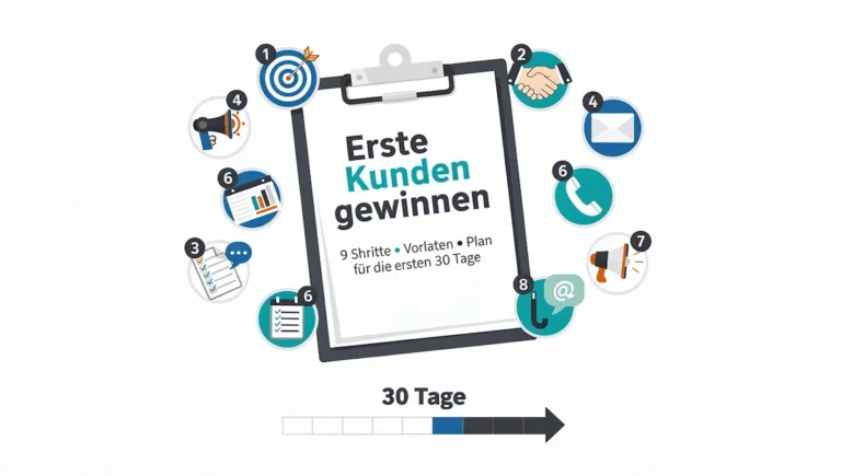 Erste Kunden gewinnen