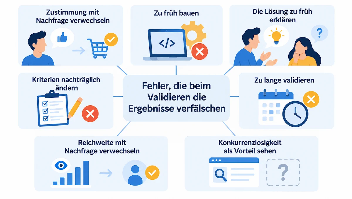Fehler, die beim Validieren die Ergebnisse verfälschen