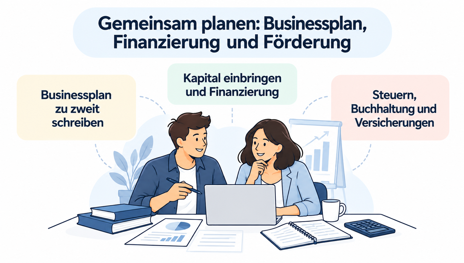 Gemeinsam planen Businessplan, Finanzierung und Förderung
