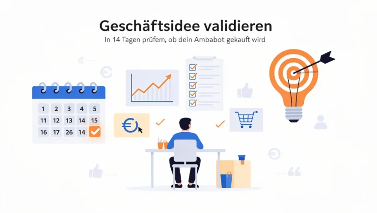 Geschäftsidee validieren