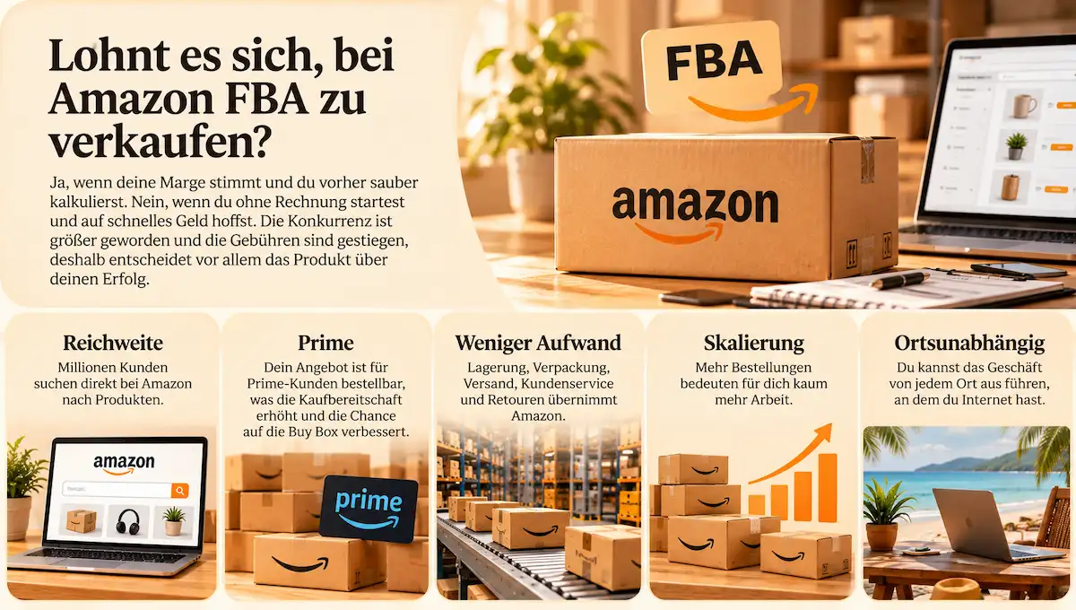 Lohnt es sich, bei Amazon FBA zu verkaufen