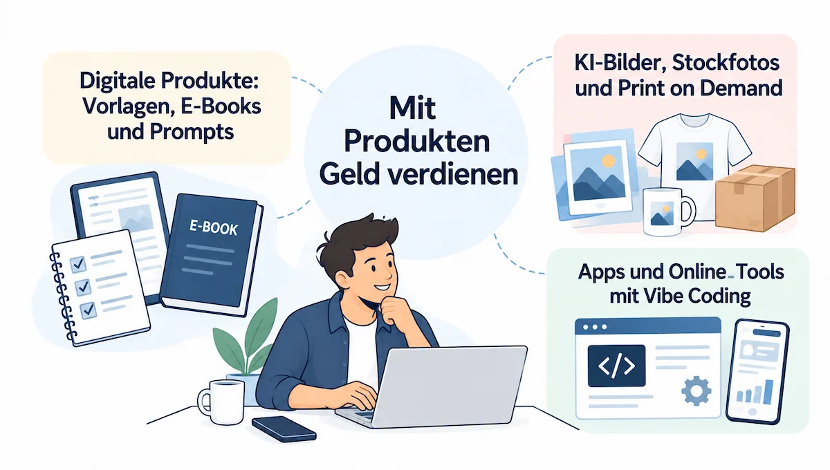 Mit Produkten Geld verdienen