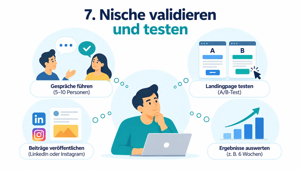 Nische validieren und testen