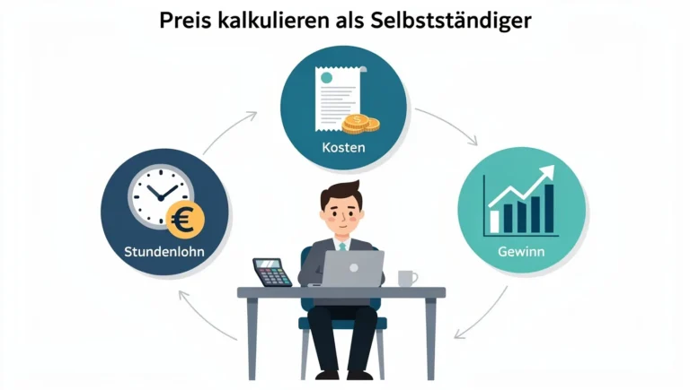 Preis kalkulieren als Selbstständiger
