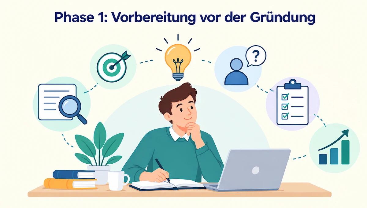 Vorbereitung vor der Gründung
