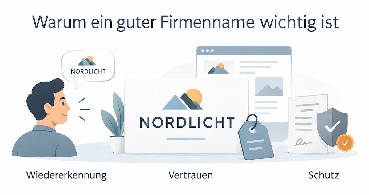 Warum ein guter Firmenname wichtig ist