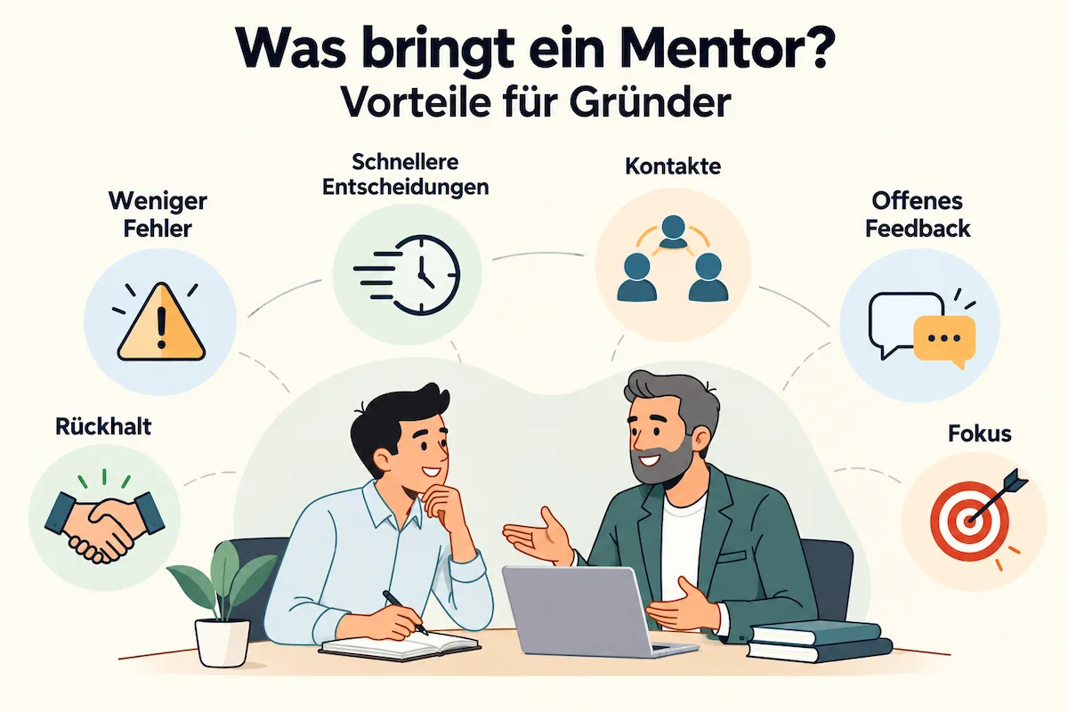 Was bringt ein Mentor Vorteile für Gründer